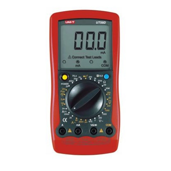 Instrument UT-58 D DIGITALNI MULTIMETAR, Uni-trend Instrument UT-58 D DIGITALNI MULTIMETAR, Uni-trend