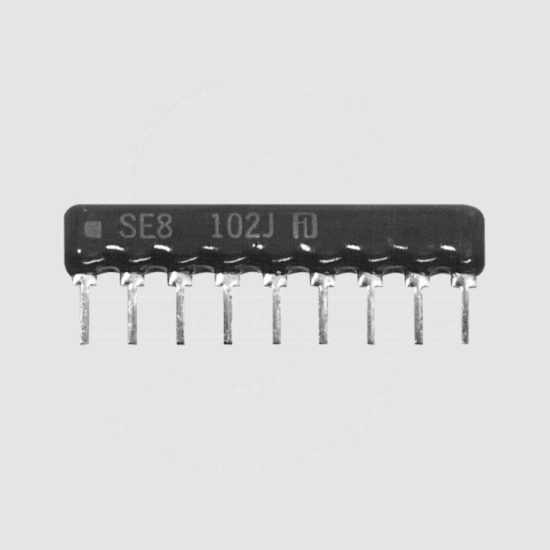 SIL 10 K OHM=RGLD8X103