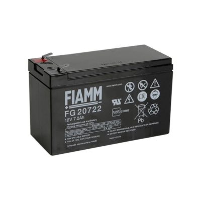 Baterija akumulatorska FIAMM FG 20722, 12V, 7.2Ah, F6.3, 151x65x94 mm   - Akumulatorske baterije