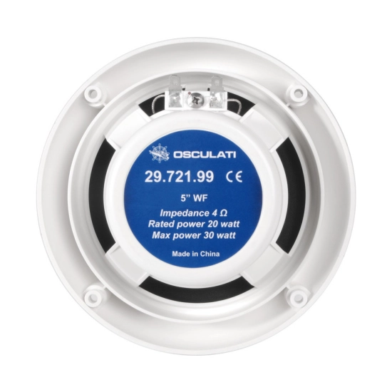 Zvučnici brodski OSCULATI, za vanjsku uporabu i brodski, vodootporni, 4R 2x30W 150mm, par Zvučnici brodski OSCULATI, za vanjsku uporabu i brodski, vodootporni, 4R 2x30W 150mm, par