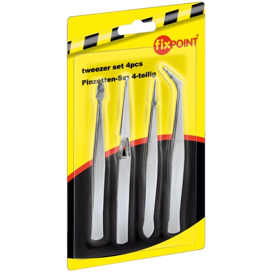 Set od 4 pincete u blisteru, Fixpoint Set od 4 pincete u blisteru, Fixpoint