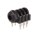 Konektor 6.35mm TRS (Ž) za pločicu