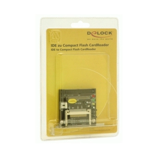 I/O Card Reader DELOCK 91624 IDE-CF flash slot