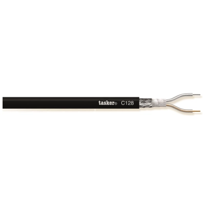Kabel TASKER C128, mikrofonski, 2x0.35, OFC, crni - Tasker Kabel TASKER C128, mikrofonski, 2x0.35, OFC, crni - Tasker