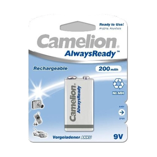 Baterija NI-MH Camelion Ready2use 9V 200 mAh