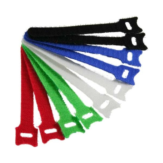 Vezice čičak,150 x 12 mm, raznobojne, 10 komada, InLine®