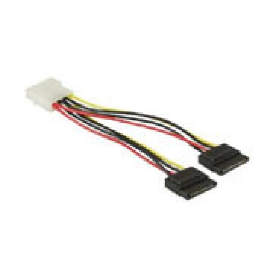 Kabel INLINE, SATA power - ATX na 2x SATA, 0.2m Kabel INLINE, SATA power - ATX na 2x SATA, 0.2m