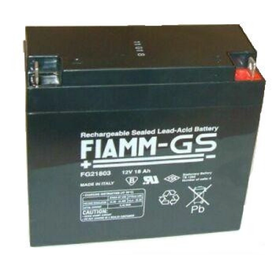 Baterija akumulatorska FIAMM FG 21803 12V 18Ah M5 180x76x167 mm