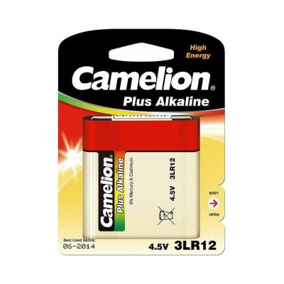 Baterija alkalna Camelion 4.5V 3LR12 blister 1 kom   - Jednokratne baterije