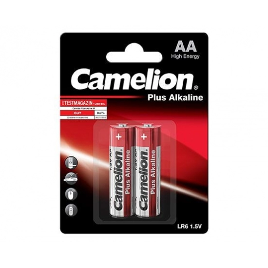 Baterija alkalna 1,5V AA, blister 2 kom,  Camelion