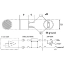 Mikrofonska glava electret VELLEMAN M300, 10mm