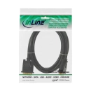 Kabel INLINE, DVI-D (M) na DVI-D (M), DVI 24+1 Dual link, 10m
