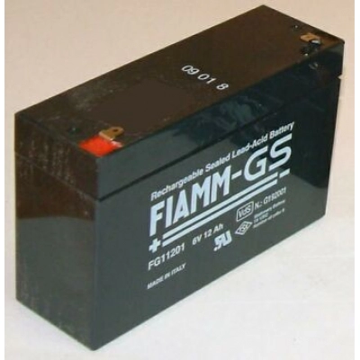 Baterija akumulatorska FIAMM FG 11201, 6V, 12Ah, 151x50x94 mm   - Akumulatorske baterije
