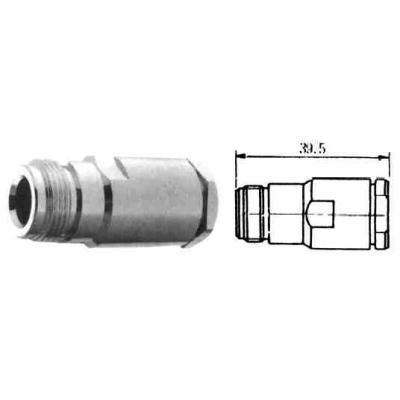 N Ž 50 R ZA KABEL RG213  UG23DU   - Konektori