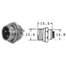 Konektor mikrofonski 5-pin (M) za šasiju