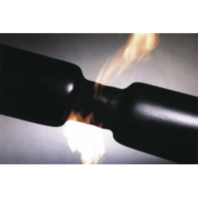 Bužir termo sa ljepilom, 19.1mm, crni, 3:1, 1 metar   - Instalacijski elektromaterijal