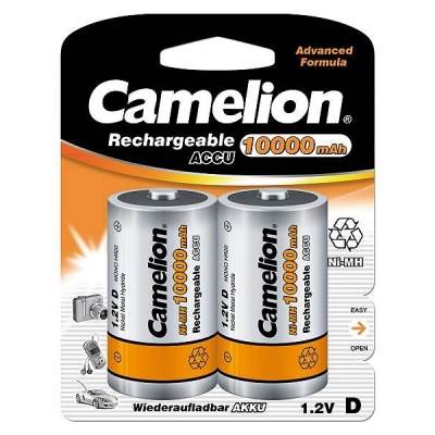 Baterija NI-MH 1,2V 10,0 Ah, blister 2 kom, D, LR20,  Camelion   - Camelion
