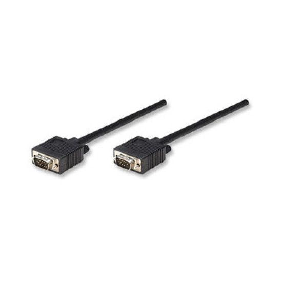 Kabel INLINE, VGA DB15 (M) na DB15 (M), 15m