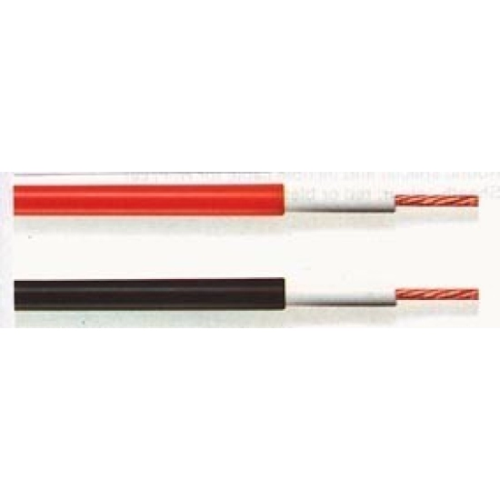 Kabel TASKER, 1mm2 Flex., za ispitne kabele, 1 metar, crveni