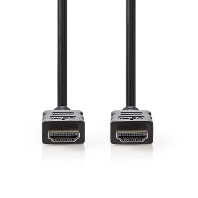Kabel NEDIS, HDMI (M) na HDMI (M), crni, 15m, ethernet, pozlaćeni, polybag   - Video kabeli