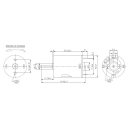 Motor 6 Vdc, 250mA, 14500rpm (2.5-6Vdc)