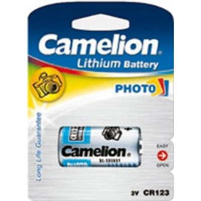 Baterija litijeva  3 V FOTO CR123A,jedan komad, Camelion