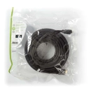 Kabel NEDIS, HDMI (M) na HDMI (M), crni, 10m, ethernet, pozlaćeni, polybag