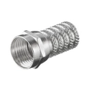 Konektor antenski F, muški za kabel, 6 mm