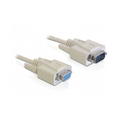 Kabel DELOCK, serijski RS-232 DB9 (M) na DB9 (Ž) 1:1, 5m - Podatkovni kabeli Kabel DELOCK, serijski RS-232 DB9 (M) na DB9 (Ž) 1:1, 5m - Podatkovni kabeli
