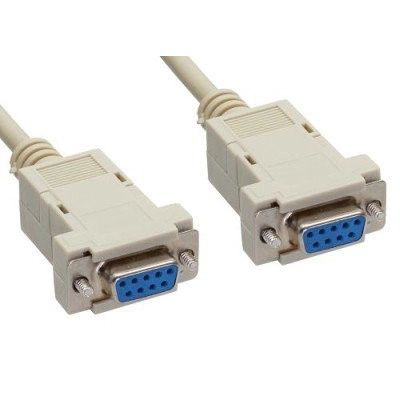 Kabel NEDIS CCGP52055IV20, serijski modem DB9 (Ž) na DB9 (Ž), 2m   - Podatkovni kabeli