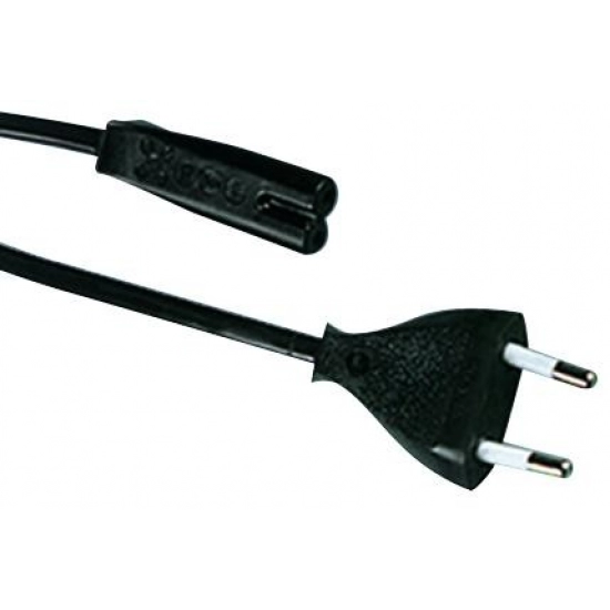 Kabel mrežni za kazetofon NEDIS, 2m, crni