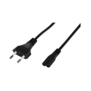 Kabel mrežni za kazetofon NEDIS, 2m, crni