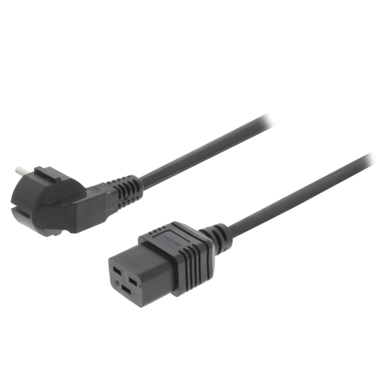 Kabel mrežni IEC C19/ŠUKO, NEDIS, 3x1 mm2, 2m Kabel mrežni IEC C19/ŠUKO, NEDIS, 3x1 mm2, 2m