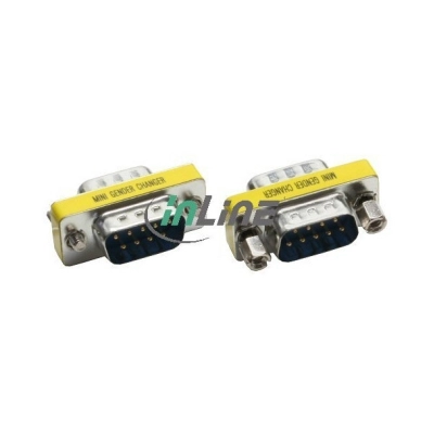 Adapter INLINE, DB9 (M) na DB9 (M), metal   - InLine
