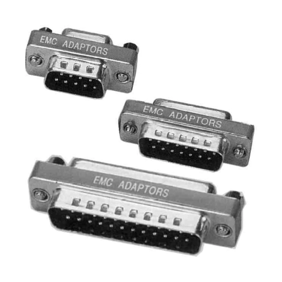 Adapter INLINE, DB25 (M) na DB25 (M), metal, srebrno žuti