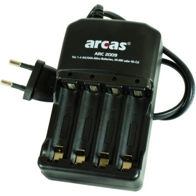 Punjač baterija ARC-2009 -sa 4 BAT. 2700 mAh, Arcas - Punjači baterija i akumulatora Punjač baterija ARC-2009 -sa 4 BAT. 2700 mAh, Arcas - Punjači baterija i akumulatora