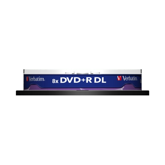 Medij DVD+R VERBATIM DL 43562/43666, 2x, spindle 10 komada Medij DVD+R VERBATIM DL 43562/43666, 2x, spindle 10 komada