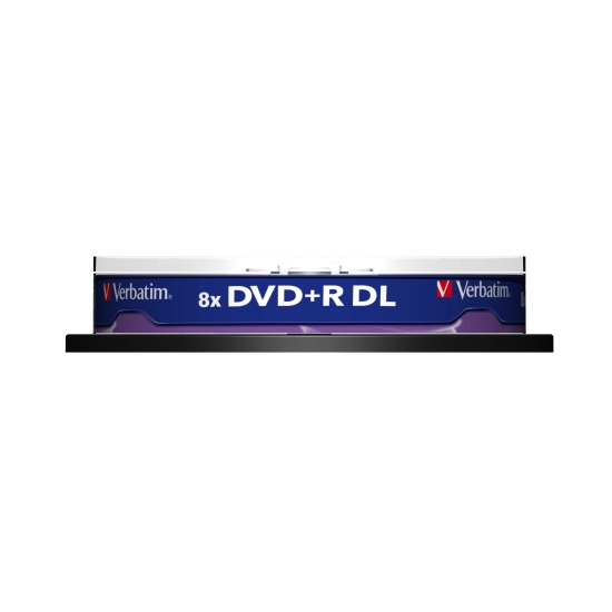 Medij DVD+R VERBATIM DL 43562/43666, 2x, spindle 10 komada