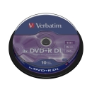Medij DVD+R VERBATIM DL 43562/43666, 2x, spindle 10 komada
