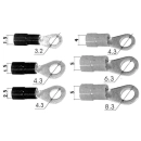 KABELSKA STOPICA 6,3x5mm ŽUTA