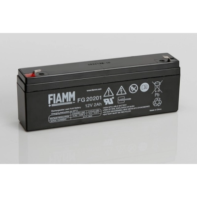 Baterija akumulatorska FIAMM FG 20201, 12V, 2Ah, 178x34x60 mm   - Akumulatorske baterije