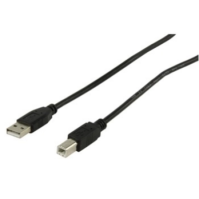 Kabel NEDIS CCGB60100BK30, USB 2.0 A (M) na USB 2.0 B (M), 3m   - Podatkovni kabeli