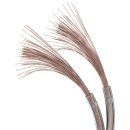 Kabel GOOBAY, zvučnik, 2x0.75, prozirni, 25m kolut 