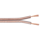 Kabel GOOBAY, zvučnik, 2x1.50, prozirni, 10m kolut
