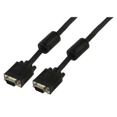 Kabel NEDIS CCGB59000BK30, VGA (M) na VGA (M), 3m    - Video kabeli
