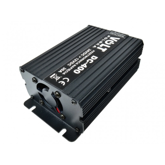 Adapter 24 > 12 V 30 A, 360W, Volt Polska DC400-24/12