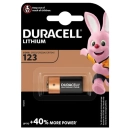 Baterija litijeva Duracell ULTRA DL 123 CR17345 3V 1 kom 