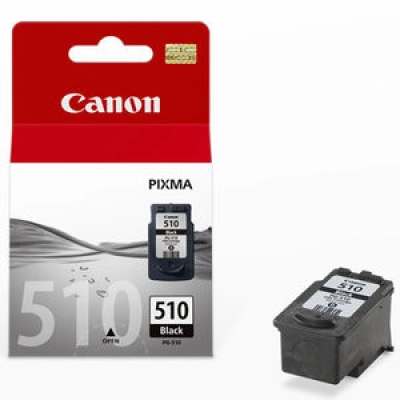 Tinta CANON PG-510, crna, za Pixma MP270/MP272/MP230/MP240/MP250/MP252/MP260/MP280/MP282/MP480/MP490/MP492/MP495/MP499/MX320/iP2700/MX330/MX340/MX350/MX360/MX410/iP2702/MX420   - Canon