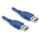 Kabel DELOCK, USB 3.0 A (M) na USB 3.0 A (M), 1m