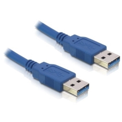 Kabel DELOCK, USB 3.0 A (M) na USB 3.0 A (M), 1m   - Podatkovni kabeli